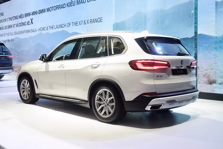 Phiên bản ra mắt tại Việt Nam là BMW X5 xDrive40i sử dụng động cơ I6 3.0L cho công suất 349 mã lực tại 5.500-6.500 vòng/phút và mô-men xoắn 450 Nm tại 1.500-5.200 vòng phút. Hộp số tự động 8 cấp Steptronic và hệ dẫn động 4 bánh toàn thời gian AWD. Khả năng tăng tốc 0-100 km/h của xe là 5,5 giây trước khi đạt vận tốc tối đa 243 km/h. BMW X5 có 4 chế độ lái, gồm Comfort, Eco Pro, Sport và Adaptive. Mức tiêu hao trung bình 8,5-8,8 lít/100km.