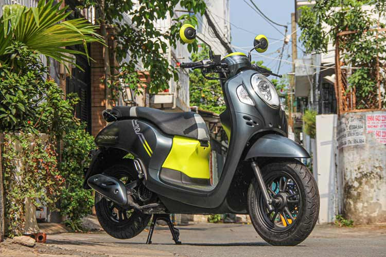 Các phiên bản Honda Scoopy dù nhập Thái hay Indonesia ngoại trừ khác biệt về màu sắc thì các trang bị khác là tương đương. Xe sử dụng bộ khung eSAF thế hệ mới nhẹ và bền vững hơn, ngoài ra cùng sử dụng khối động cơ eSP 110cc, làm mát bằng không khí. Xe sở hữu phanh đĩa trước và tang trống sau có CBS hỗ trợ, và các phiên bản cao cấp được trang bị chìa khóa thông minh smartkey.