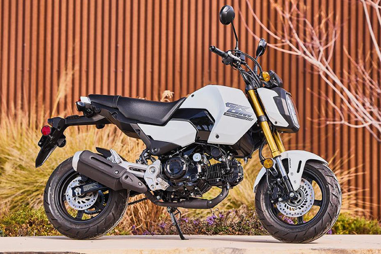 Đây cũng là thế hệ Grom đầu tiên mà Honda đưa tới bộ bảo vệ động cơ, điều này giúp tổng thể xe côn tay Honda Grom 125 2025 có được bề ngoài thể thao trẻ trung hơn.