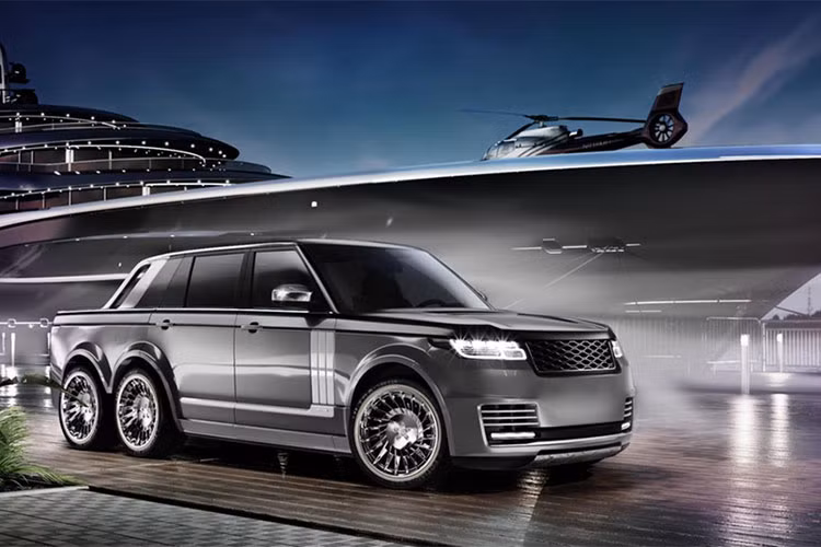 Đặt trụ sở tại Berlin, Đức, T.Fotiadis Design là một công ty thiết kế nổi tiếng với những chiếc du thuyền sang trọng hay nội thất nhà ở cao cấp. Dựa trên mẫu Range Rover 6x6, công ty đang lên kế hoạch chế tạo một chiếc xe bán tải Range Rover, với tên gọi SLT.