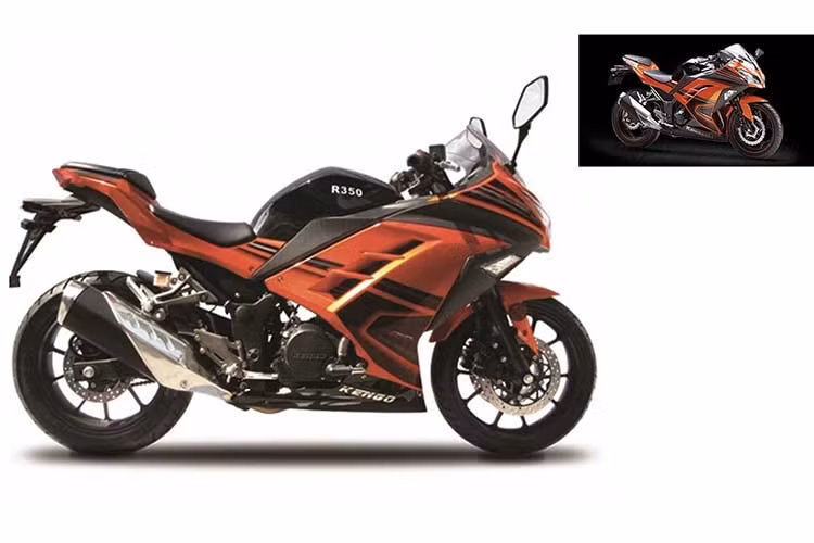 Tính đến thời điểm hiện tại thì Kengo 350 đang là mẫu xe Trung Quốc nhái thiết kế thành công nhất với ngoại hình rất giống với mẫu sport bike Kawasaki Ninja 300, từ dàn áo cho đến các chi tiết nhỏ như đèn pha, xi nhan, đèn hậu cho đến ống xả của xe.