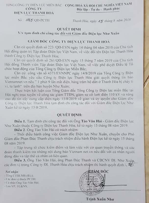 Tam dinh chi giam doc de ‘1 phut 9 lan mat dien’ o Thanh Hoa-Hinh-3