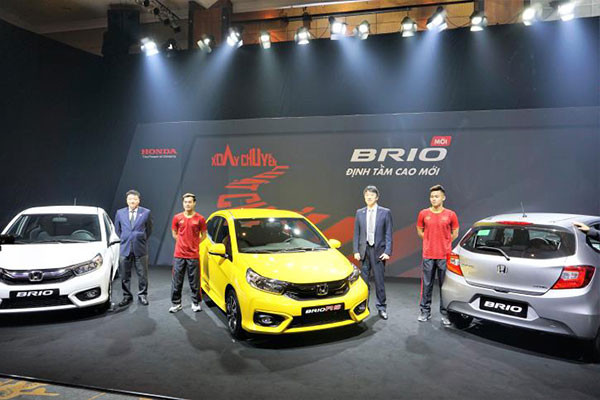 Tổng doanh số bán hàng của Brio trong năm 2020 đạt 2.906 xe.