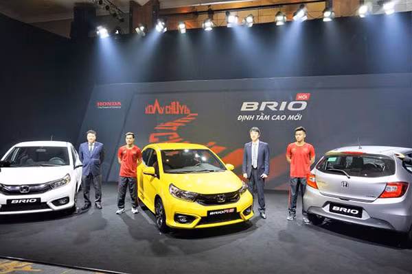 Tổng doanh số bán hàng của Brio trong năm 2020 đạt 2.906 xe.