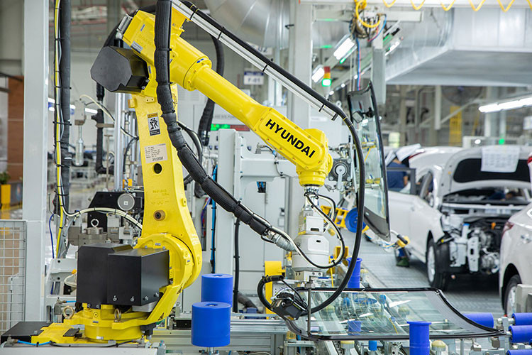 Nha may Hyundai Thanh Cong so 2 khanh thanh, oto se bot 