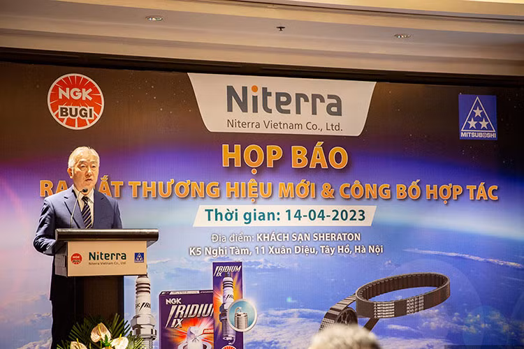 Thuong hieu bugi danh lua so 1 Viet Nam - NGK doi ten thanh Niterra