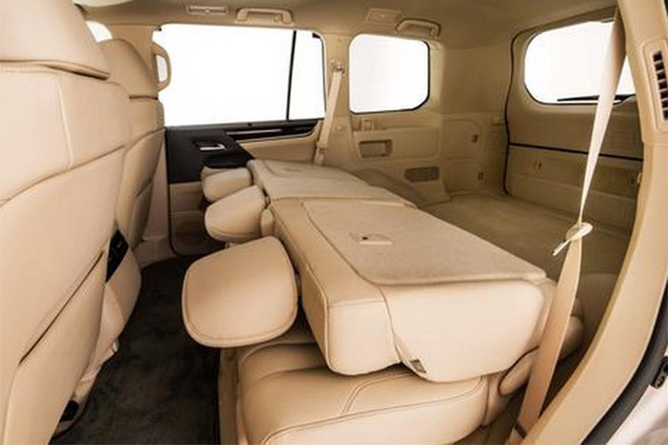 Thêm vào đó là giá chằng đồ trên nóc, thảm sàn 4 mùa, khóa bánh, lưới đựng đồ trong khoang hành lý, giá lắp bàn và găng tay da.Ngoài ra, có một số trang bị sẽ do đại lý lắp vào xe cho khách nhưng hãng Lexus không liệt kê giá như tời kéo toa moóc, lớp bảo vệ sơn, hộp cứu thương, các loại thảm sàn khác và gạt tàn.