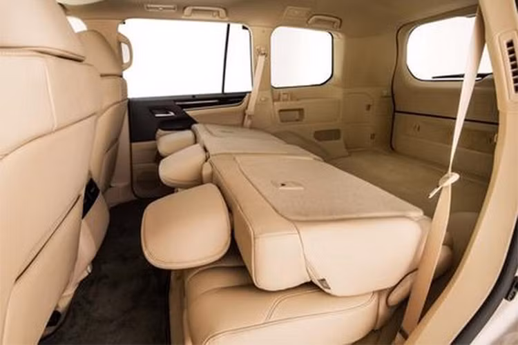 Thêm vào đó là giá chằng đồ trên nóc, thảm sàn 4 mùa, khóa bánh, lưới đựng đồ trong khoang hành lý, giá lắp bàn và găng tay da.Ngoài ra, có một số trang bị sẽ do đại lý lắp vào xe cho khách nhưng hãng Lexus không liệt kê giá như tời kéo toa moóc, lớp bảo vệ sơn, hộp cứu thương, các loại thảm sàn khác và gạt tàn.