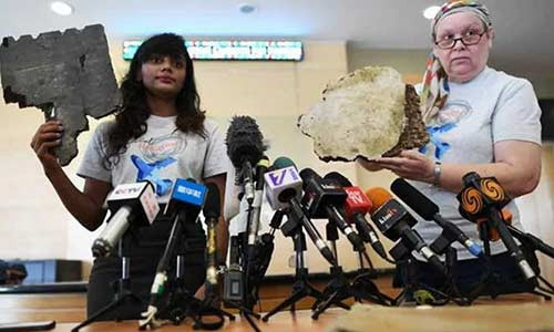 Nhung manh vo moi tim thay duoc cho la tu may bay MH370 xau so