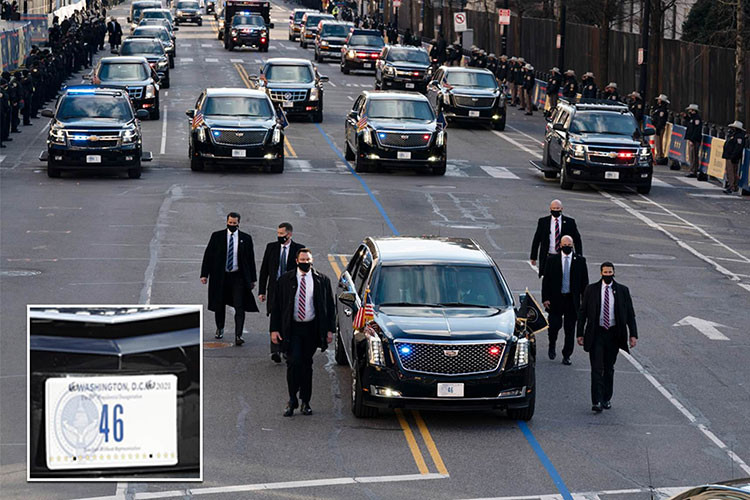 Chiếc xe biệt danh "quái thú" The Beast đầu tiên được nhắc đến trong nhiệm kỳ của Tổng thống George W. Bush vào năm 2001. Tuy nhiên, mẫu xe dành cho Tổng thống Bush khi đó chỉ là bản kéo dài của chiếc Cadillac DTS. Đến năm 2009, dưới thời Tổng thống Barack Obama, GM mới phát triển riêng dòng xe limousine Cadillac One The Beast đặc biệt.