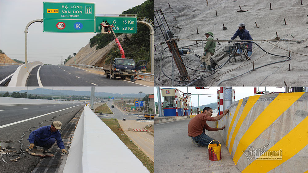 Cao toc 12.000 ty uon luon xuyen rung truoc ngay thong xe