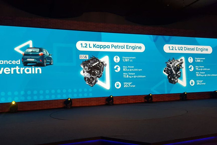 Cụ thể, với động cơ xăng sẽ là loại động cơ 4 xi-lanh, hút khí tự nhiên 1.2L, cho ra công suất tối đa 82 mã lực và mô-men xoắn cực đại 114 Nm. Với bản động cơ dầu là loại 3 xi-lanh, tăng áp dung tích 1.2L, cho ra công suất 73 mã lực và mô-men xoắn cực đại 190 Nm. Đi kèm với đó còn là tuỳ chọn về hộp số bao gồm hộp số sàn 5 cấp và hộp số tự động 5 cấp.