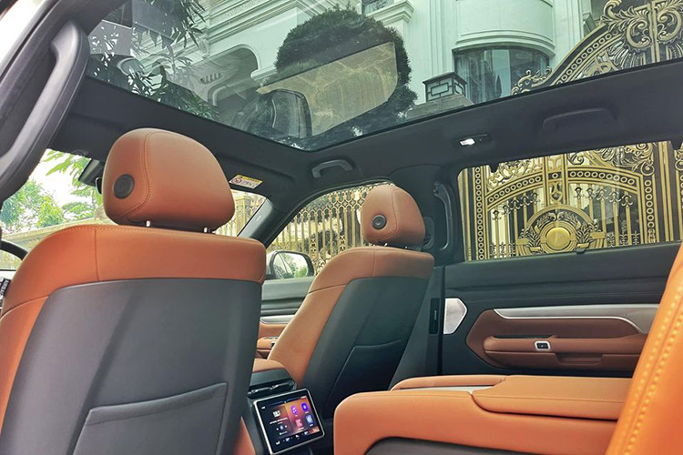 Tính năng an toàn trên VinFast VF9 đều đáp ứng đủ tiêu chuẩn 5 sao của Euro NCAP, NHTSA và ASEAN NCAP. Xe được trang bị tới 11 túi khí cùng gói công nghệ hỗ trợ lái nâng cao, hỗ trợ di chuyển khi tắc đường, hỗ trợ lái đường cao tốc, tự động chuyển làn, hỗ trợ đỗ xe an toàn phần, triệu tập xe thông minh.