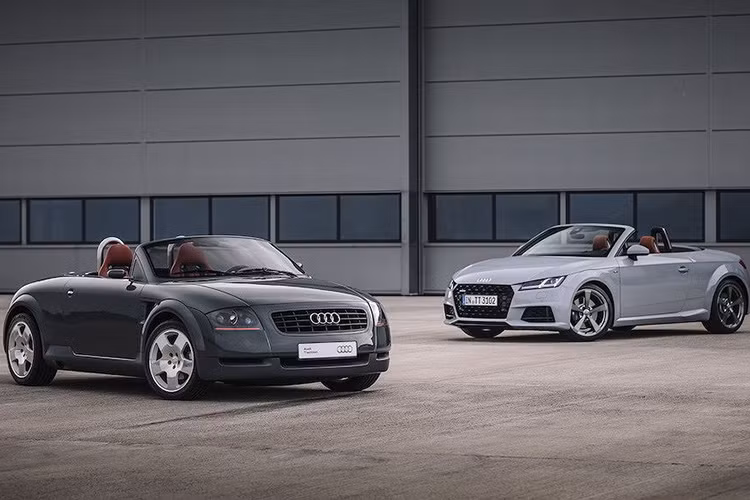 Tại triển lãm Tokyo Motor Show vào năm 1995, hãng xe sang Audi đã lần đầu tiên công bố một mẫu xe ý tưởng với kiểu dáng mui trần 2 chỗ (roadster) và thiết kế thể thao "thuần chất". Mẫu xe này có tên gọi TTS và đã nhận được công chúng ủng hộ nhiệt liệt, dẫn tới sự ra đời của dòng xe Audi TT hoàn toàn mới sau đó 2 năm.