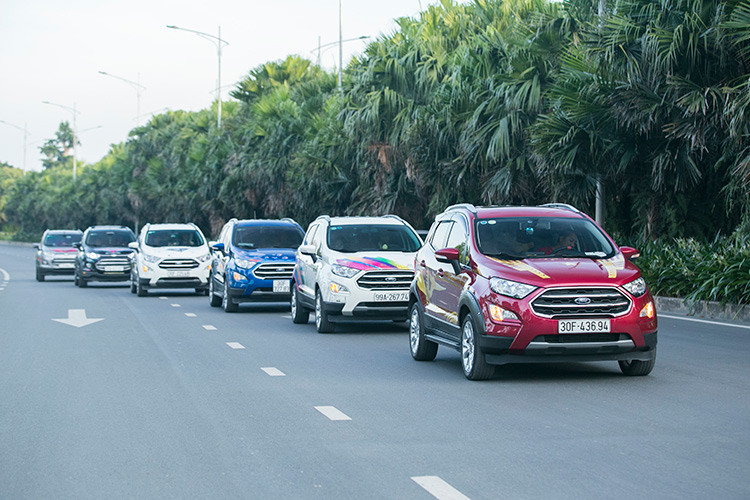 Đây cũng là một trong những chiến dịch marketing nhằm quảng cáo cho sản phẩm Ford EcoSport của thương hiệu Mỹ. Sở hữu mức giá bán hấp dẫn (545 – 689 triệu đồng cho 5 phiên bản), Ford EcoSport từng là mẫu xe liên tục thống trị phân khúc SUV cỡ B trong nhiều năm tại thị trường Việt Nam, cho tới khi Hyundai Kona xuất hiện vào tháng 8/2018.