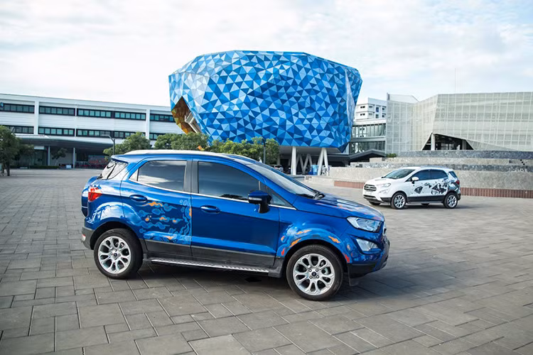 Tác phẩm với ý tưởng thiết kế hướng về đại dương xanh.