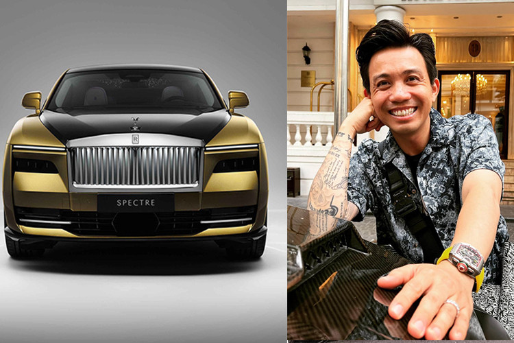 Trước đó, tay chơi siêu xe này từng sở hữu 3 chiếc xe của thương hiệu Rolls-Royce là Phantom, Ghost và Cullinan, việc mua Minh Nhựa tậu Rolls-Royce Spectre sẽ giúp anh sưu tập thêm 1 phiên bản của hãng xe này, bất chấp có nhiều tin đồn về "vía" của Rolls-Royce tại Việt Nam không tốt.