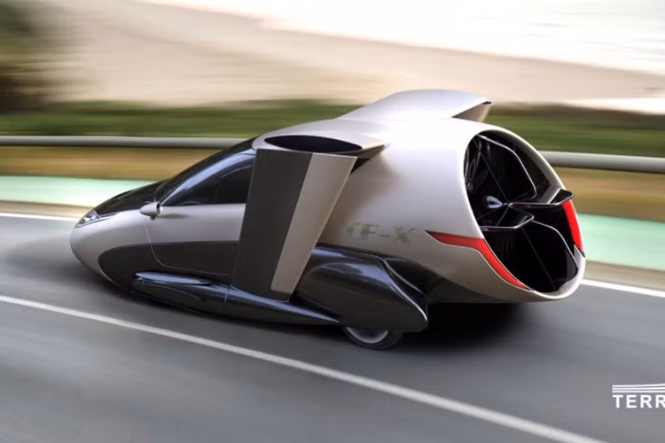 Trong số các hãng đang nỗ lực phát triển xe bay, thương hiệu Terrafugia là một trong những hãng tiến xa nhất và đã có kế hoạch tung ra mẫu xe đầu tiên vào năm 2019. Hãng xe này đã thử nghiệm hàng trăm giờ bay với các xe nguyên mẫu (prototype) khác nhau và đã nghiên cứu về dự án xe bay mang tên Transition trong hơn 8 năm qua.