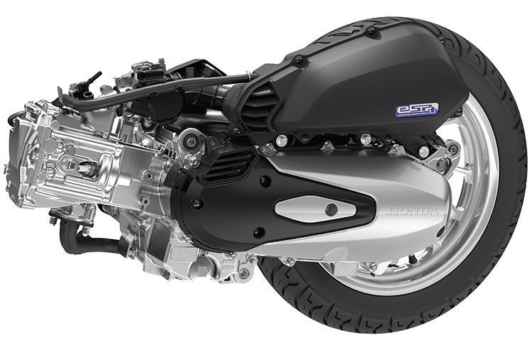 Phiên bản mới Sh mode 125cc tiếp tục được áp dụng kỹ thuật khung dập hàn laser thông minh thế hệ mới eSAF nhằm cải thiện hiệu suất và chất lượng khung, tối ưu hóa hiệu quả sản xuất, đồng thời kiến tạo nên một công nghệ có thể áp dụng chung cho nhiều xe tay ga công suất nhỏ.