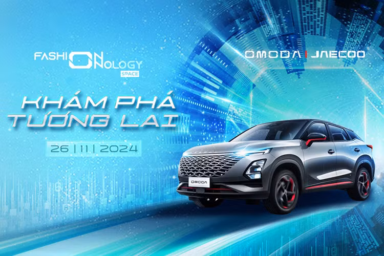 Omoda C5 ra mat tai su kien “Fashionology – Kham pha tuong lai”