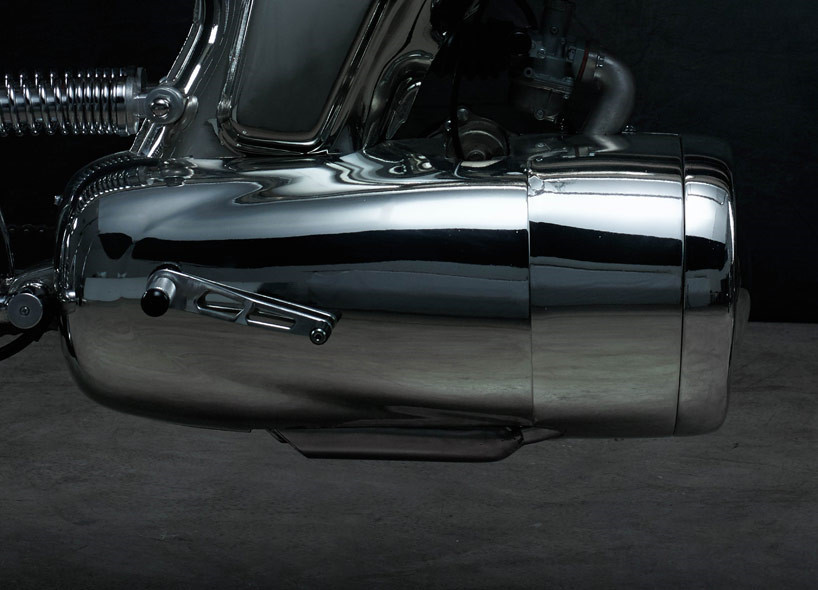 Điểm gây chú ý nhất của bản độ này là phần vỏ động cơ lấy cảm hứng từ động cơ dạng turbine rời của tàu vũ trụ USS Enterprise trong bộ phim khoa học viễn tưởng đình đám Star Trek.