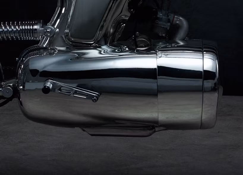 Điểm gây chú ý nhất của bản độ này là phần vỏ động cơ lấy cảm hứng từ động cơ dạng turbine rời của tàu vũ trụ USS Enterprise trong bộ phim khoa học viễn tưởng đình đám Star Trek.