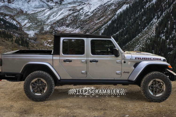 Tuy triển lãm phải đến cuối tháng này mới khai mạc nhưng những hình ảnh đầu tiên của mẫu xe Jeep Gladiator 2020 đã được lan truyền trên mạng. Những hình ảnh này không biết vô tình hay cố ý mà được đăng trên trang truyền thông của Fiat Chrysler rồi nhanh chóng bị xóa đi.