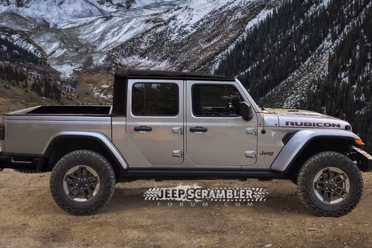 Tuy triển lãm phải đến cuối tháng này mới khai mạc nhưng những hình ảnh đầu tiên của mẫu xe Jeep Gladiator 2020 đã được lan truyền trên mạng. Những hình ảnh này không biết vô tình hay cố ý mà được đăng trên trang truyền thông của Fiat Chrysler rồi nhanh chóng bị xóa đi.