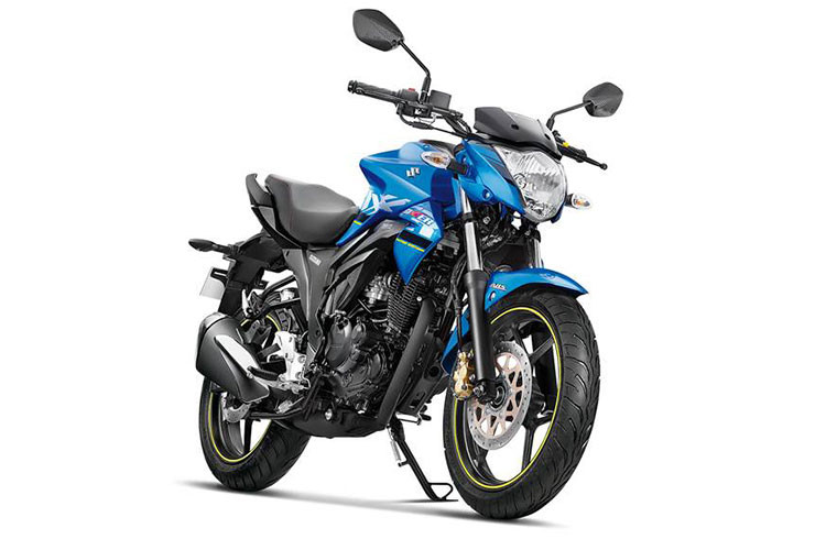 Suzuki Gixxer ABS phiên bản 2018 sẽ có giá 87.250 Rupee (tương đương 29,5 triệu đồng) tại Ấn Độ. Xe bao gồm ba tùy chọn màu sắc là xanh đen, đỏ bạc và đen bóng. Mức giá này của phiên bản ABS cao hơn 6.321 Rupee so với bản tiêu chuẩn không có phanh an toàn.