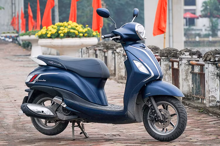 Sau mot nam su dung, Yamaha Grande van khien ba me hai con me tit