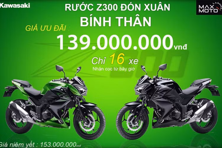 Có vẻ như đại diện hãng xe môtô Kawasaki tại Việt Nam đã luôn biết tạo cú "sốc" cho người tiêu dùng khi luôn biết đưa ra những chiêu, trò hạ giá bán đến mức khó tin và cũng khó đoán.