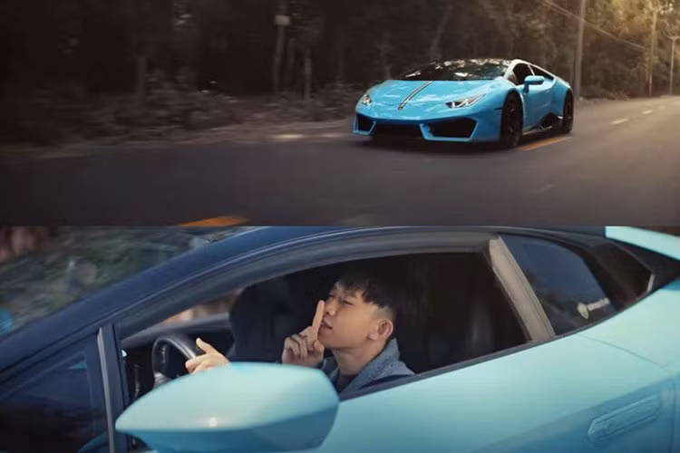 Điểm nhấn trong MV "Nắm Đôi Bàn Tay" của Kay Trần chính là siêu xe Lamborghini Huracan 20 tỷ đồng phiên bản LP580-2 màu xanh tuyết đẹp, nó cũng được chính "gà cưng" của công ty Sơn Tùng M-TP cầm lái. Không ít cư dân mạng đã để lại bình luận khen nam ca sĩ Muộn Rồi Mà Sao Còn đầu tư rất hoành tráng cho MV "chào sân" của Kay Trần.