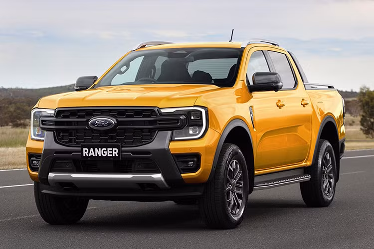Ford Ranger 2022 chot lich ra mat Dong Nam A trong thang 3 nay