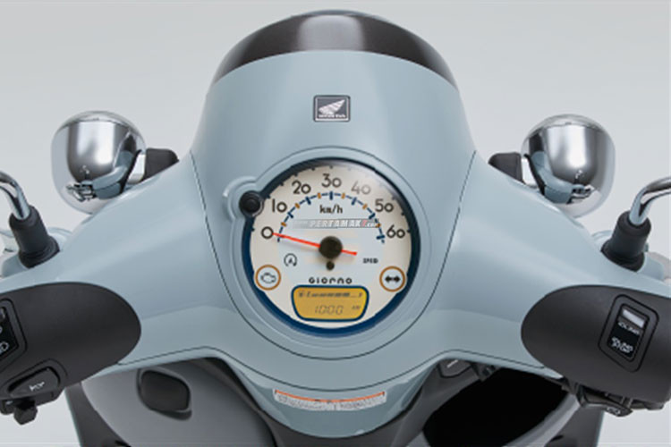 Về tổng thể, Honda Giorno 2022 sở hữu kiểu dáng nhỏ gọn với kích thước Dài x Rộng x Cao ở mức 1.650 x 670 x 1.035.