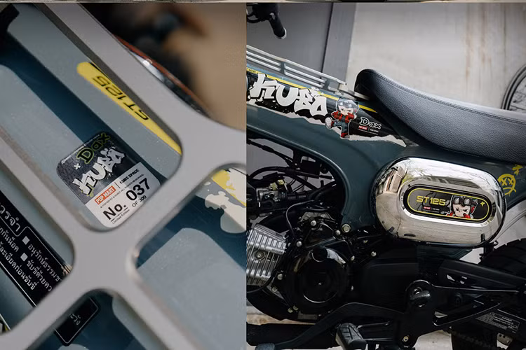 Xe có kích thước tổng thể khá nhỏ gọn ở mức 1.761 x 762 x 1.019 mm. Với yên xe cao 778mm - Honda Dax ST125 2025 phù hợp với nhiều thể trạng của người đi, đặc biệt là những người thích một mẫu xe nhàn hạ cho nhu cầu di chuyển.