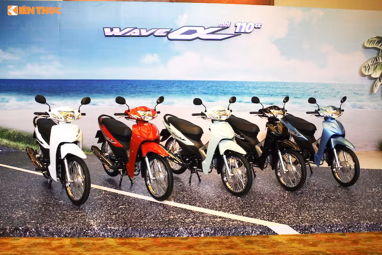 Tại thị trường Việt Nam, Honda Wave Alpha 110 mới được bán ra với 5 màu sắc là trắng, đỏ, xanh ngọc, xanh, trắng và đen với giá đề xuất được Honda Việt Nam công bố là 17,79 triệu đồng đi kèm chế độ bảo hành 3 năm/30.000 km. Có mặt tại thị trường từ năm 2002. Sau gần 15 năm, doanh số cộng dồn của mẫu xe này đạt hơn 4,3 triệu chiếc.