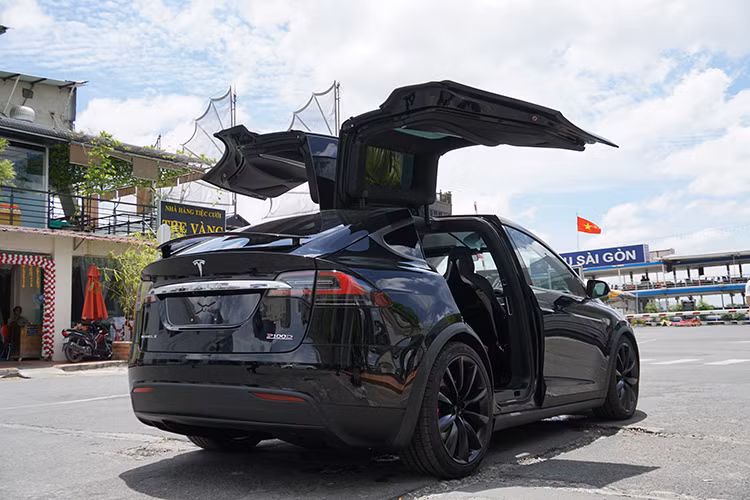 Model X sử dụng hệ thống tự lái Autopilot với AEB dựa trên radar tiêu chuẩn và hệ thống tránh va chạm mặt đất bằng sóng siêu âm. Tesla sử dụng một hệ thống radar băng rộng, có thể nhìn xuyên qua kim loại để giữ cho cửa cánh chim không va vào các vật gần đó khi mở hoặc đóng.