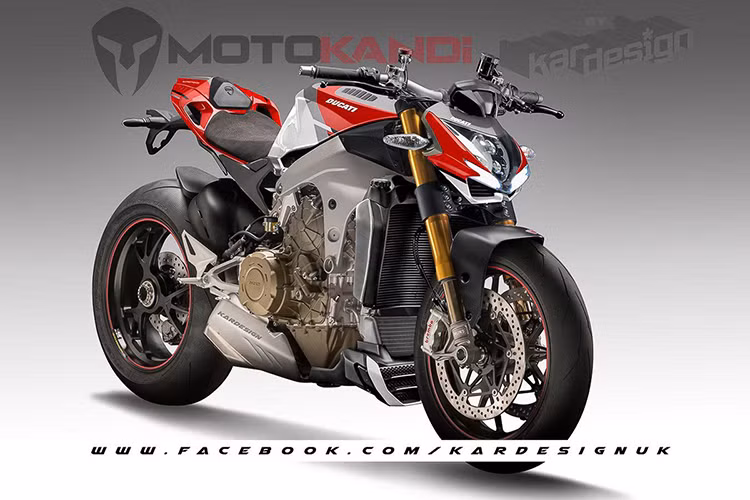 Do được phát triển từ Panigale V4 nên Streetfighter V4 sẽ mang trái tim là khối động cơ V4 Stradale, dung tích 1.103cc, làm mát bằng dung dịch, sản sinh công suất 214 mã lực tại tua máy 13.000 vòng/phút và mômen xoắn cực đại 124 Nm tại tua máy 10.000 vòng/phút. Dự kiến, xe sẽ ra mắt tại triển lãm EICMA 2019 diễn ra vào tháng 11 tới đây.