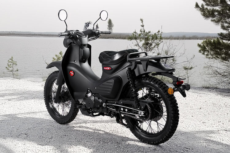 Xe có chiều cao yên 780 mm, cao hơn một chút so với mẫu Super Pro 125 của Kamax, giúp người lái có tư thế ngồi thoải mái hơn. Bình xăng có dung tích 3,8 lít, kết hợp với công nghệ phun xăng điện tử giúp xe có mức tiêu thụ nhiên liệu tối ưu. Đáng chú ý, Kamax Cub-X còn có nhiều phiên bản khác nhau để phù hợp với nhu cầu người dùng.