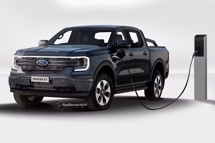 "Vua bán tải" Ford Ranger sắp ra mắt phiên bản thuần điện.