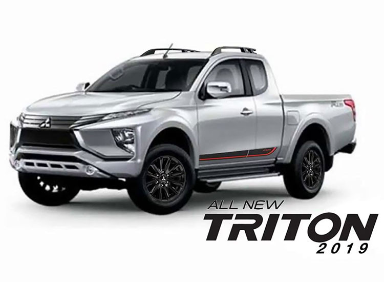 Hình ảnh teaser mới nhất của mẫu bán tải Mitsubishi Triton 2019 cho thấy đèn pha nổi bật, có thể hãng xe Nhật Bản đã trang bị cho Triton mới công nghệ đèn pha LED mới bố trí đặt thấp, dải đèn LED chiếu sáng ban ngày sẽ nằm ở vị trí cao tách biệt với cụm đèn pha bên dưới.