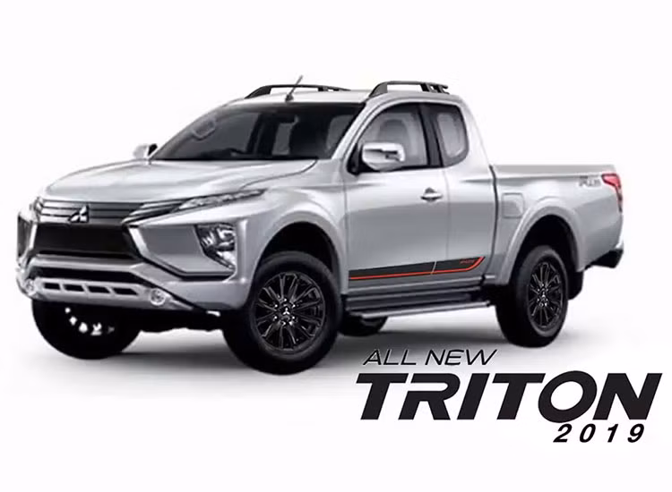Hình ảnh teaser mới nhất của mẫu bán tải Mitsubishi Triton 2019 cho thấy đèn pha nổi bật, có thể hãng xe Nhật Bản đã trang bị cho Triton mới công nghệ đèn pha LED mới bố trí đặt thấp, dải đèn LED chiếu sáng ban ngày sẽ nằm ở vị trí cao tách biệt với cụm đèn pha bên dưới.