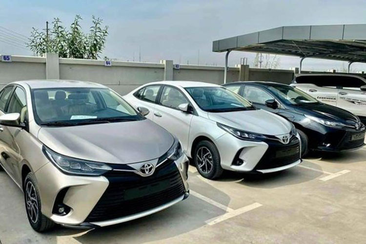 Toyota Vios tai Viet Nam dang 