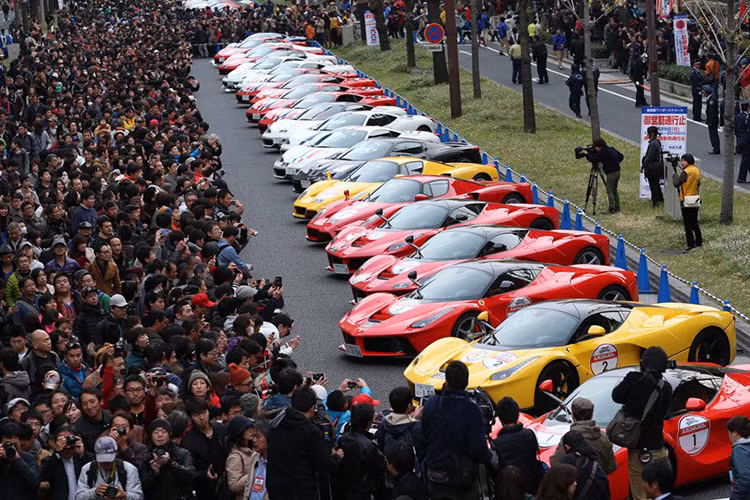 Nhật Bản từ lâu đã được xem là một thị trường béo bở cho hãng sản xuất siêu xe đến từ nước Ý. Và một sự kiện diễn ra tại Osaka lần này là một minh chứng hùng hồn cho điều đó.