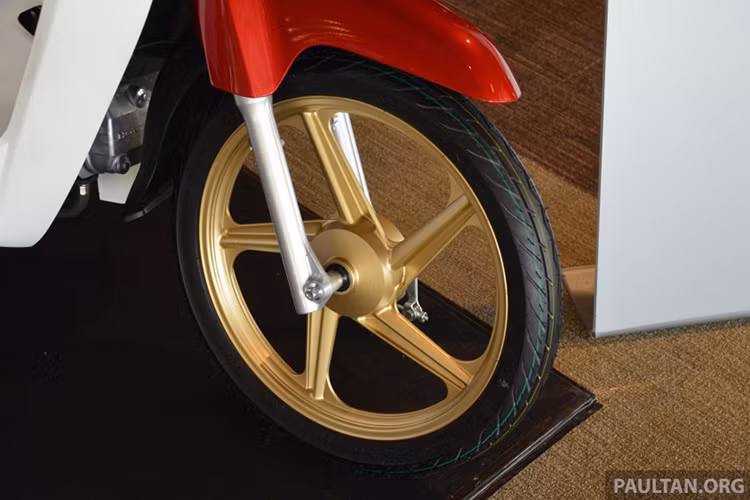 Trên mẫu xe số phổ thông EX5 Dream Fi phiên bản kỷ niệm 30 năm này, nó được trang bị phanh dạng trống cả 2 bánh, trọng lượng chỉ 98 kg. Dung tích bình xăng 4,3 lít nằm phía dưới yên liền của xe. Mẫu xe này sở hữu trang bị tùy chọn vành nan hoa hoặc vành đúc với kích thước 17 inch.