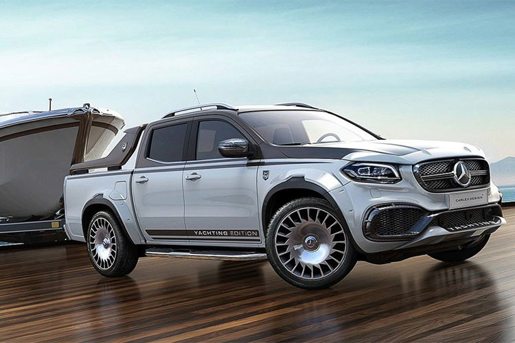 Phiên bản của mẫu bán tải Mercedes-Benz X-Class qua bàn tay của Carlex Design đã trở thành một chiếc bán tải vô cùng thu hút, từ ngoại hình đến nội thất. Trong đó bộ mâm xe được lấy từ phiên bản hạn chế của dòng xe sang S650 Cabriolet còn nội thất thì được tạo tác bằng loại da "hàng thửa" được dùng trên dòng siêu sang Maybach.