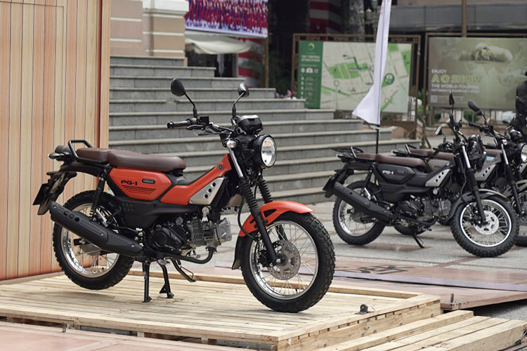 Sau khi trình làng tại Thái Lan, mẫu xe máy địa hình Yamaha PG-1 hoàn toàn mới đã chính thức ra mắt tại Việt Nam với 1 phiên bản cùng mức giá bán đề xuất là 30,4 triệu đồng (đã bao gồm VAT 8%).