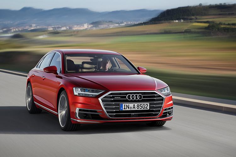 Xe sang Audi A8 là mẫu sedan hạng sang cao cấp nhất của Audi, đối thủ trực tiếp của Mercedes-Benz S-Class hay BMW 7 Series. Top Gear miêu tả Audi A8 "có thể là chiếc xe hạng sang hoàn hảo nhất thế giới, nhưng phải chờ đến lúc xe hoàn thiện đã."