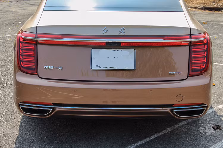 Hongqi H9 được phát triển dựa trên cơ sở gầm bệ của Audi A6L, xe có chiều dài 5.137 mm, rộng 1.904 mm và cao 1.492 mm. Hongqi H9 còn được ví von là "Rolls-Royce Trung Quốc" vì ngoại hình xe có nhiều điểm gợi nhớ tới Rolls-Royce, lý do là giám đốc thiết kế của Hồng Kỳ chính là ông Giles Taylor, cựu giám đốc thiết kế của Rolls-Royce.