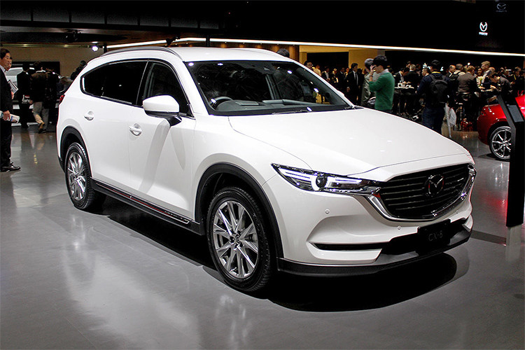 Mẫu CX-5 hiện đang được lắp ráp tại Malaysia, còn mẫu CX-9 được nhập khẩu nguyên chiếc từ Nhật Bản. Theo một số nguồn tin, mẫu CX-8 sẽ được lắp ráp tại Malaysia và có mặt trên thị trường ngay trong năm nay và mức giá bán Mazda CX-8 cũng sẽ phù hợp hơn được lắp ráp CKD.